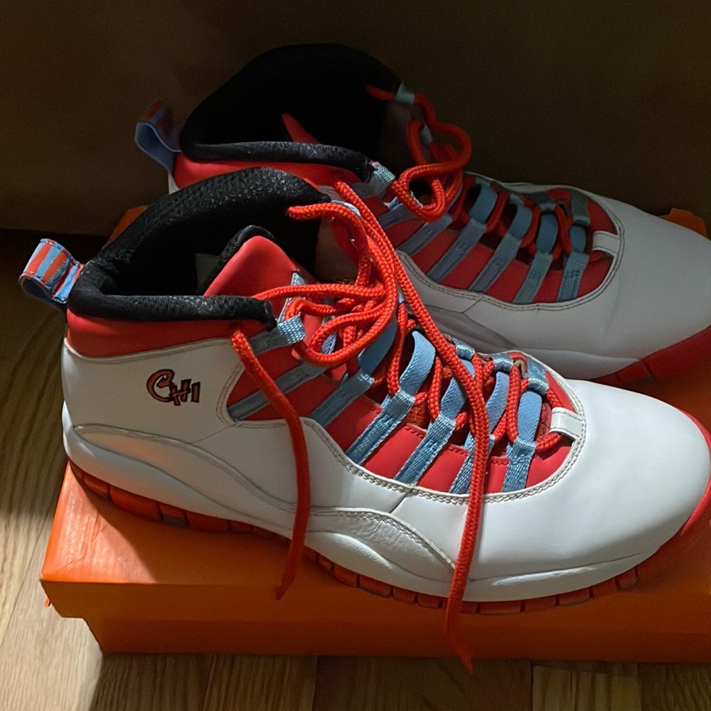 Authentic retro Jordans. Slightly worn